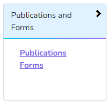 Publications and forms menu